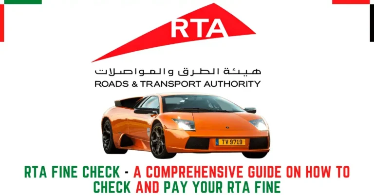 Dubai RTA Fine Check 2024 Online
